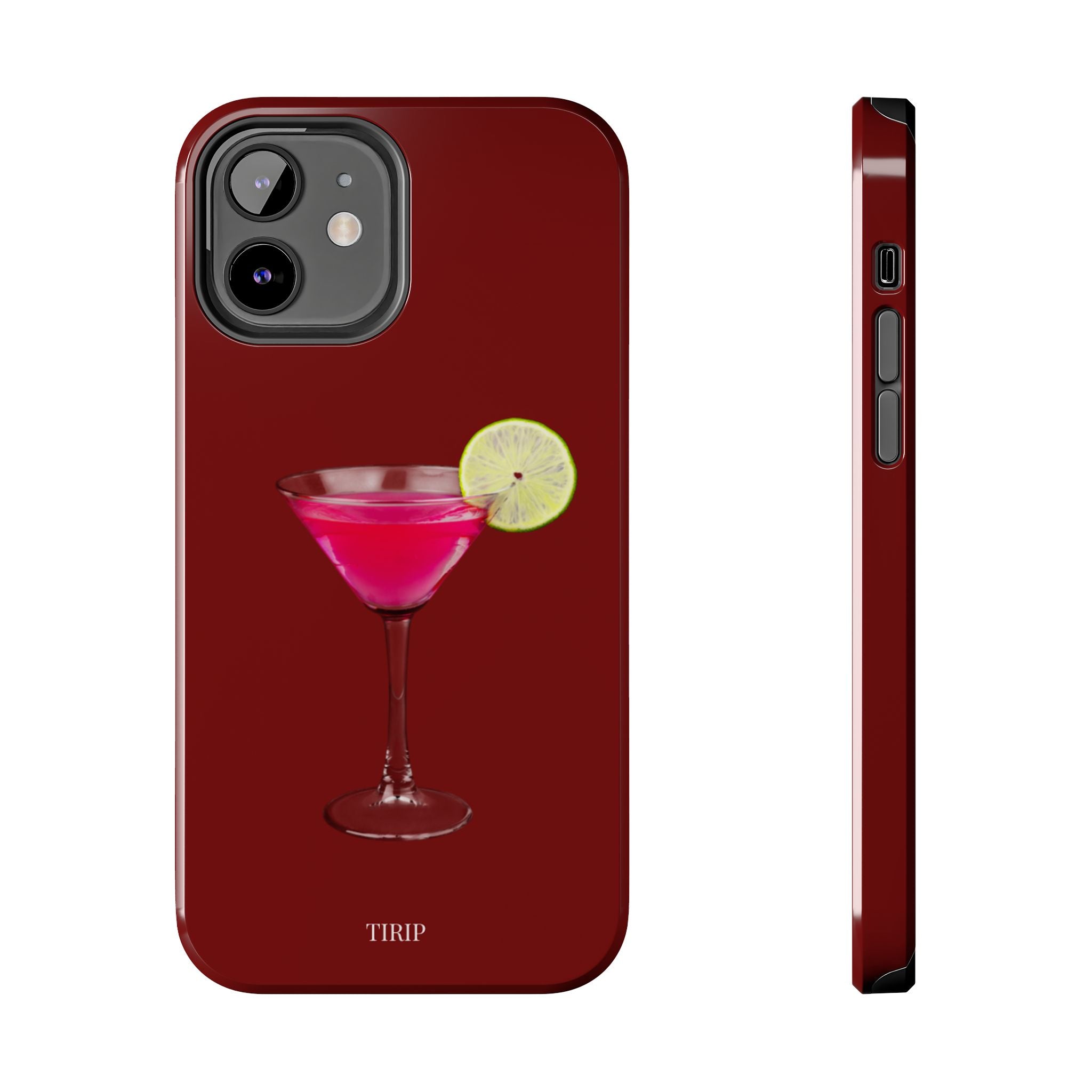 Pink Cocktail Tough Phone Case