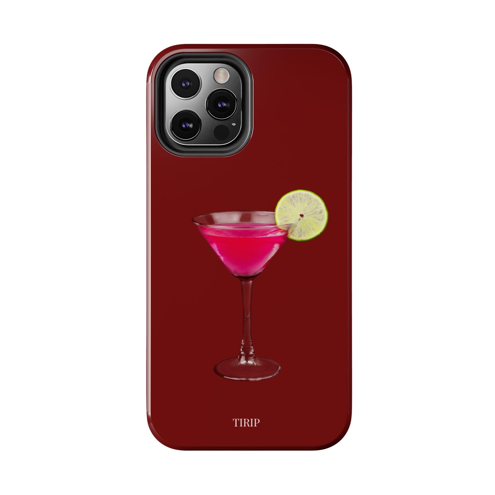 Pink Cocktail Tough Phone Case