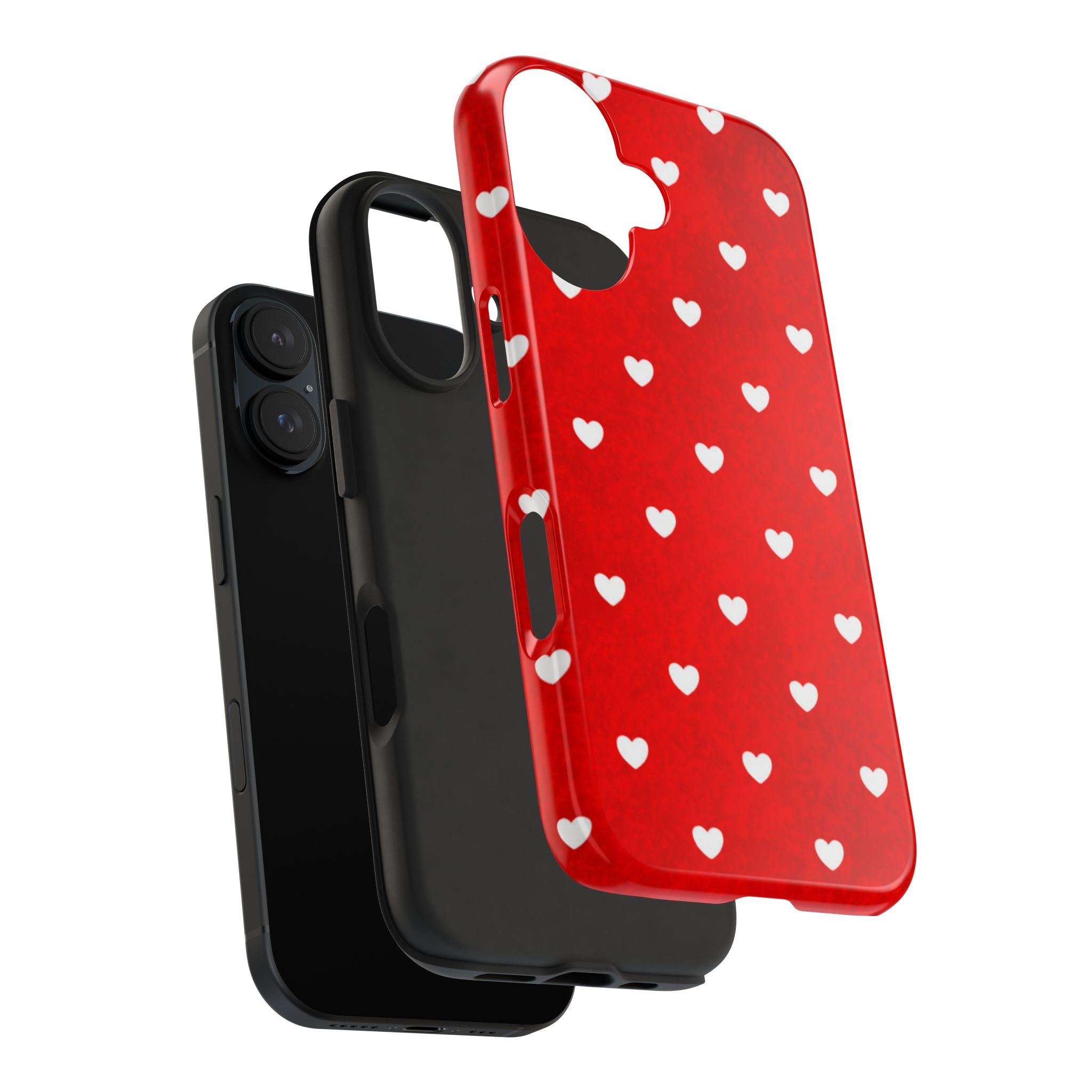 I’m Yours Red Heart Pattern Tough Phone Case