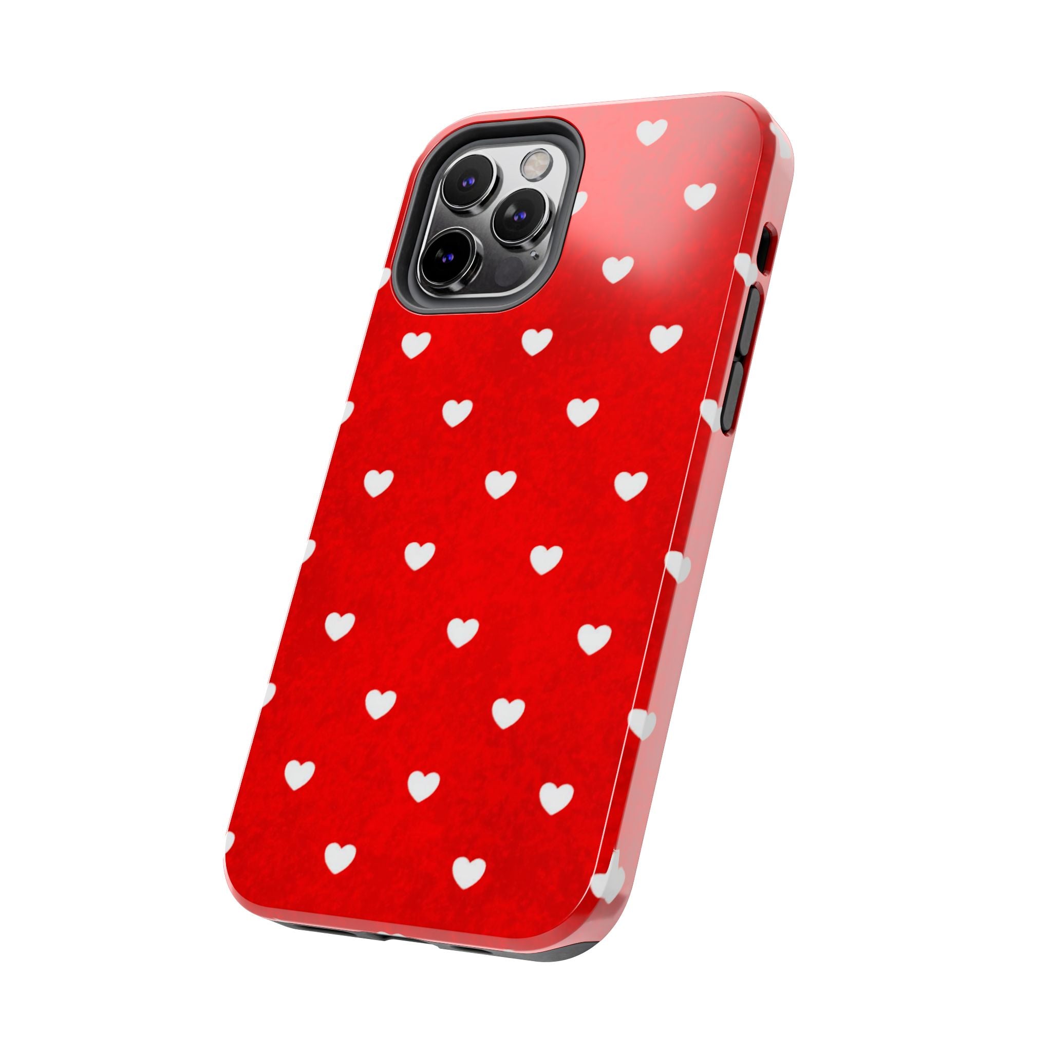 I’m Yours Red Heart Pattern Tough Phone Case