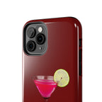 Pink Cocktail Tough Phone Case