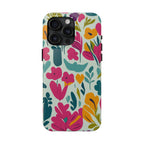 Floral Splash Tough Phone Case