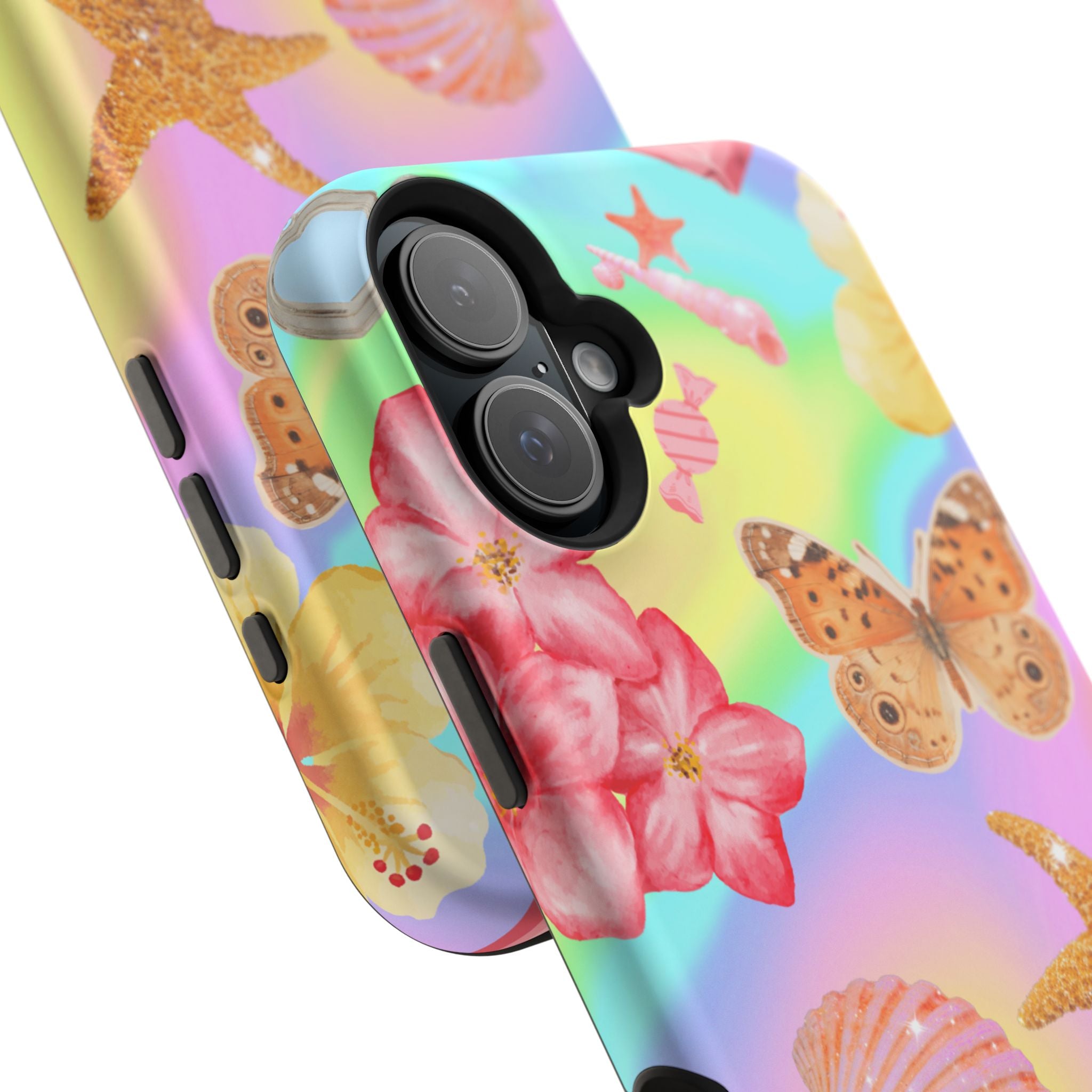 Tropical Seashell Magnetic Impact Resistant Phone Case