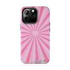 Pink Heartburst Tough Phone Case