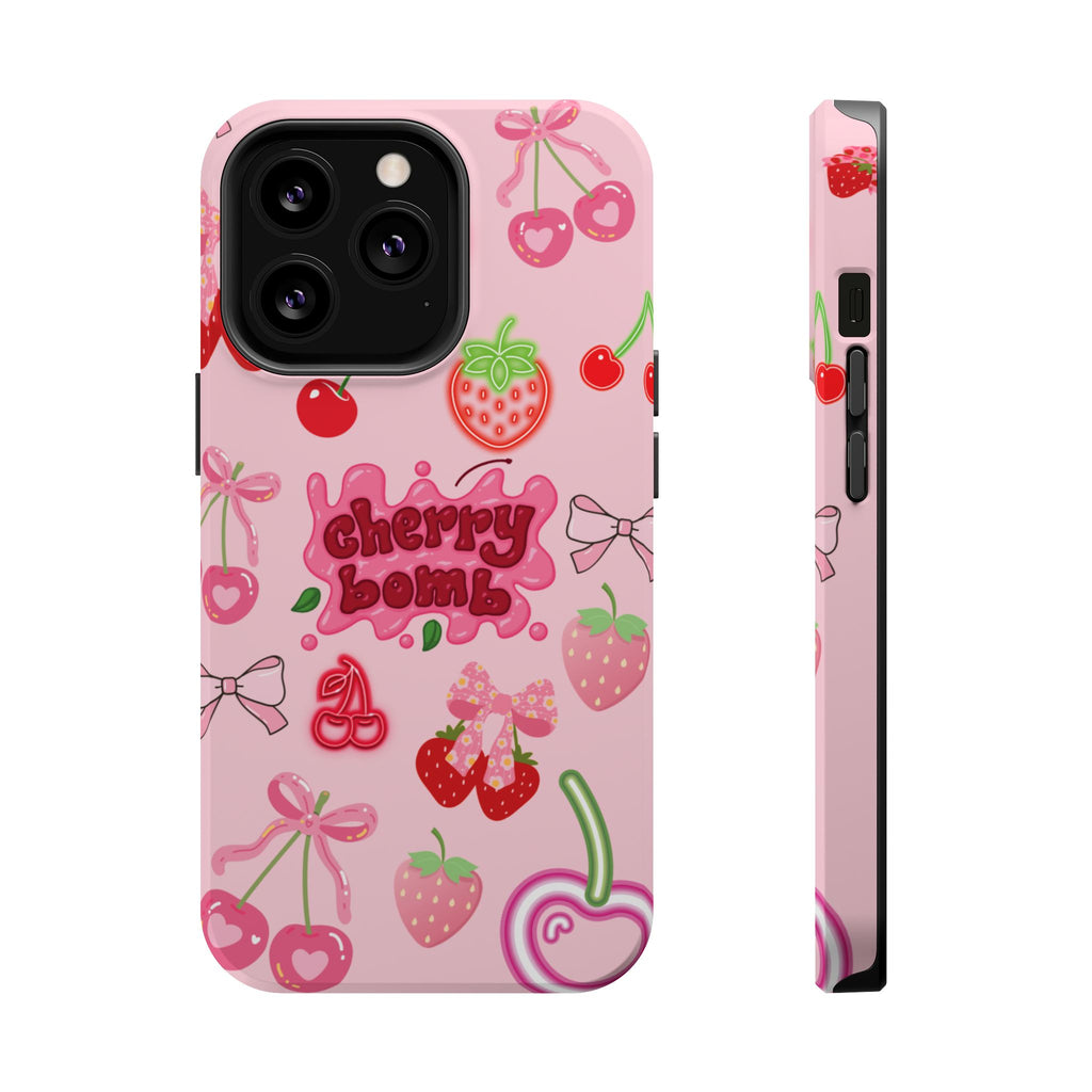 Cherry Bomb MagSafe Phone Case