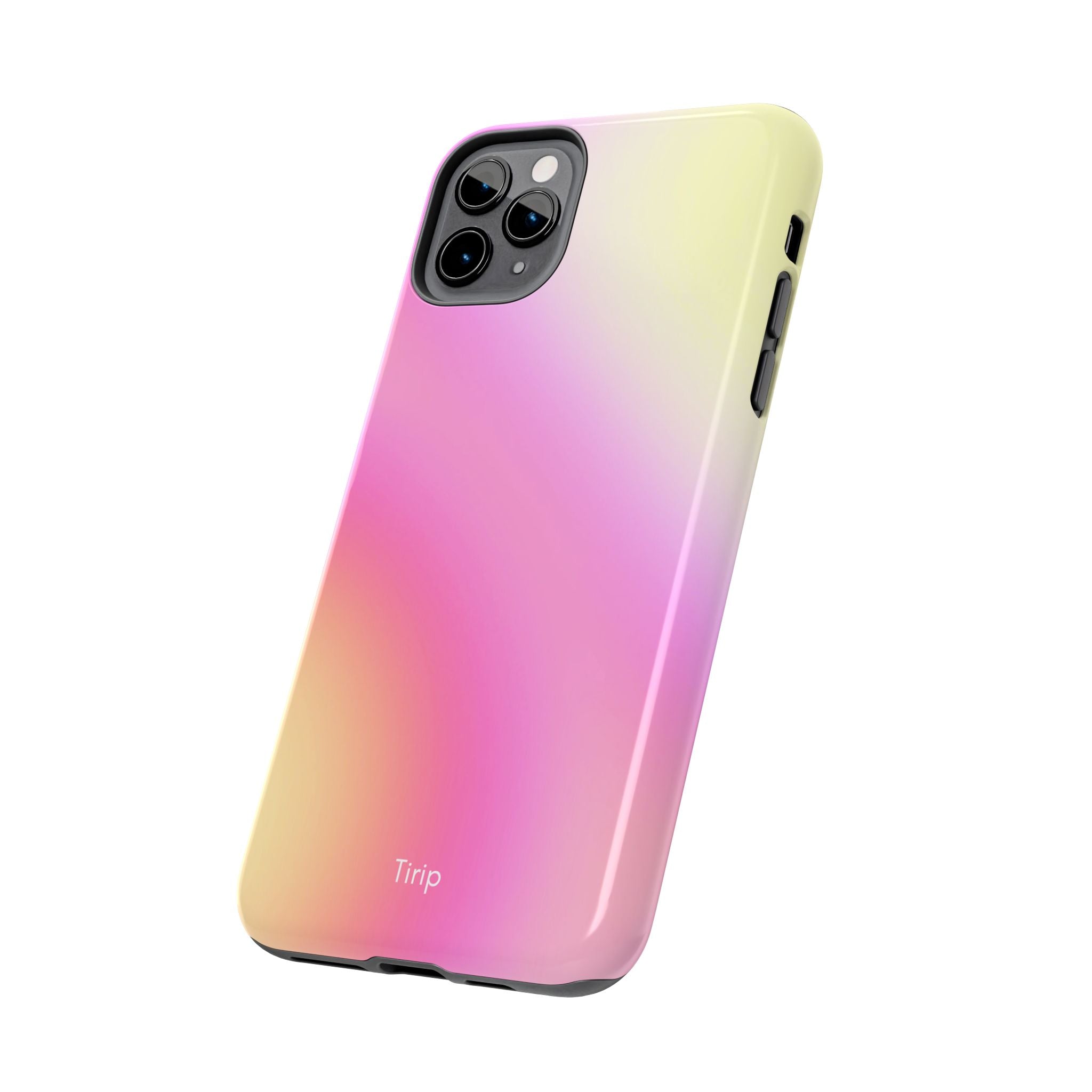 Pink & Yellow Gradient Tough Phone Case