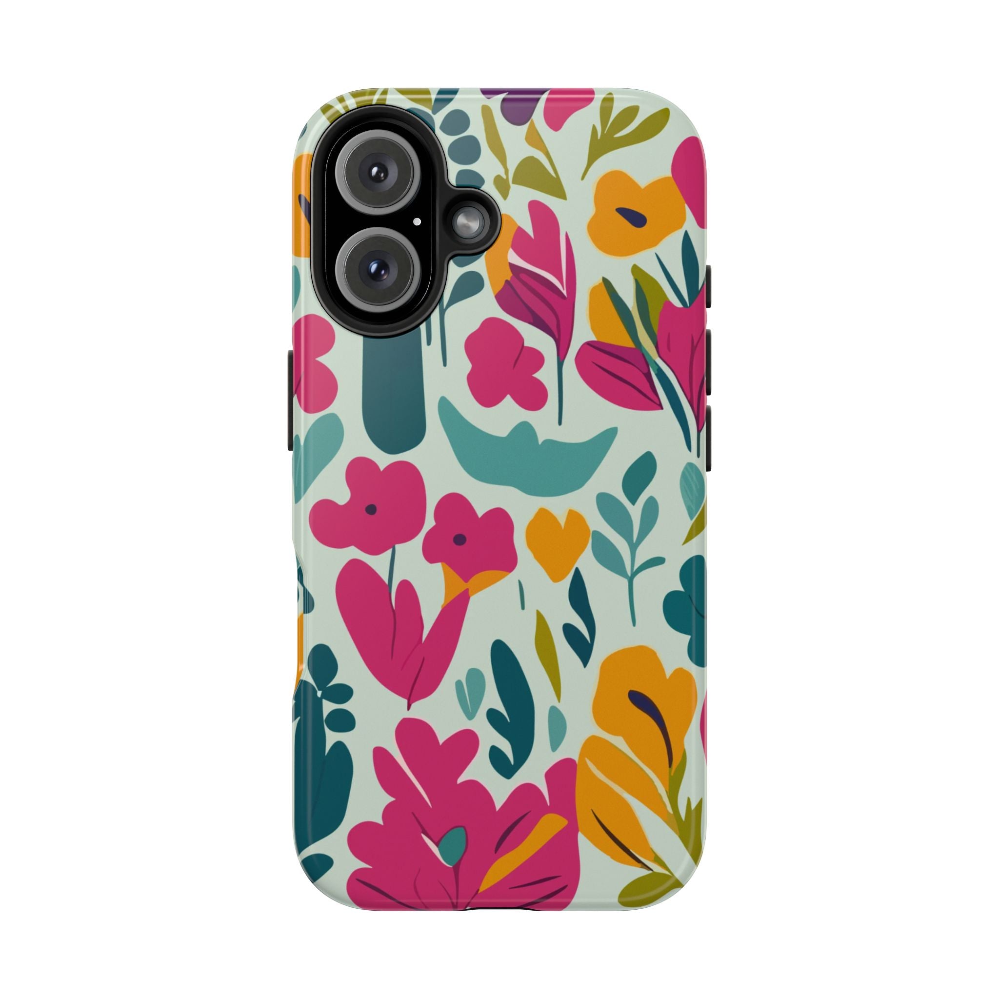 Floral Splash Tough Phone Case