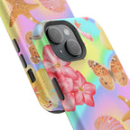 Tropical Seashell Magnetic Impact Resistant Phone Case