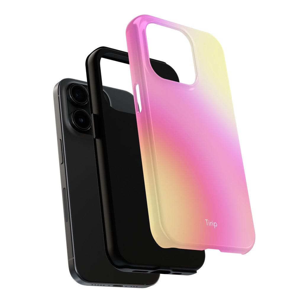 Pink & Yellow Gradient Tough Phone Case