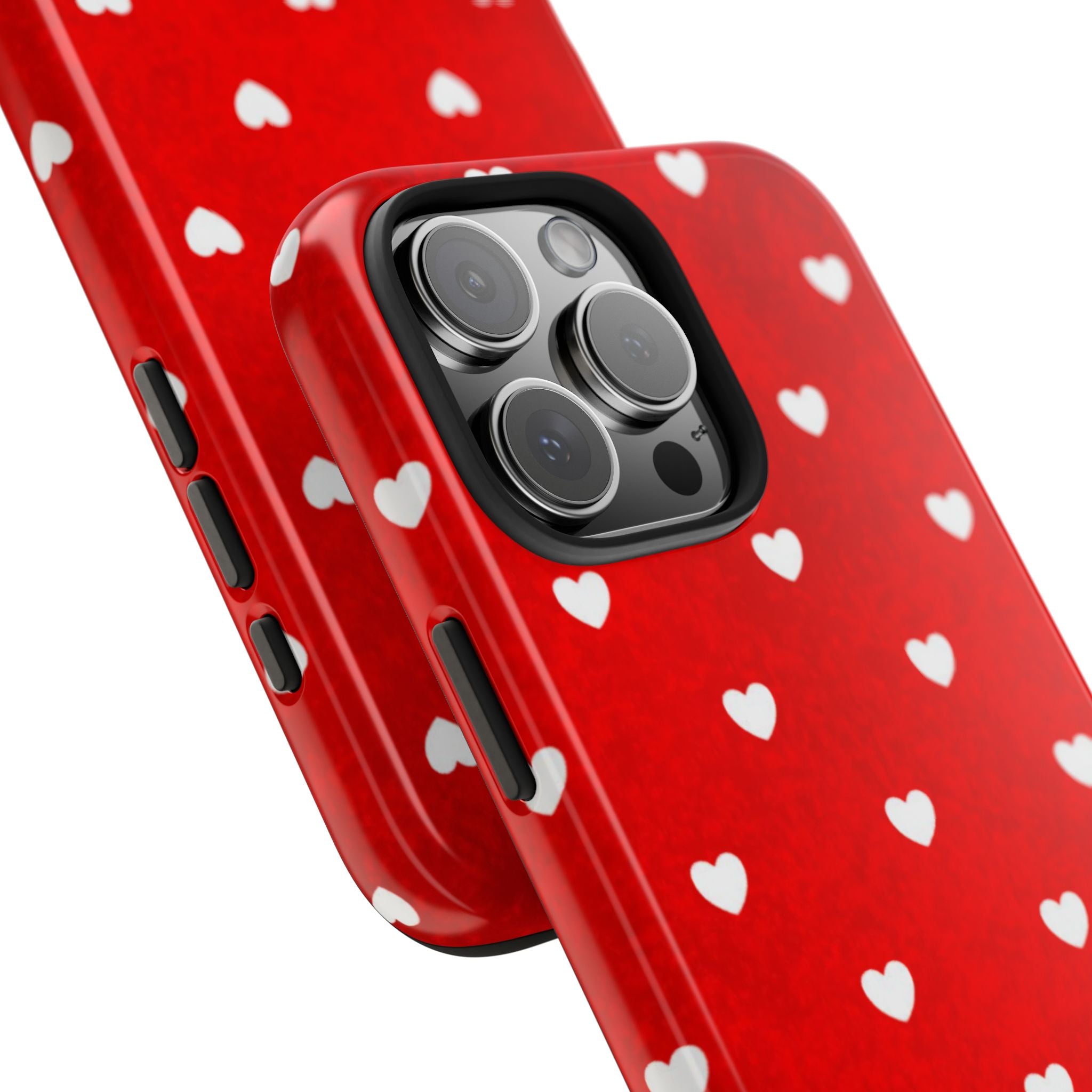 I’m Yours Red Heart Pattern Tough Phone Case