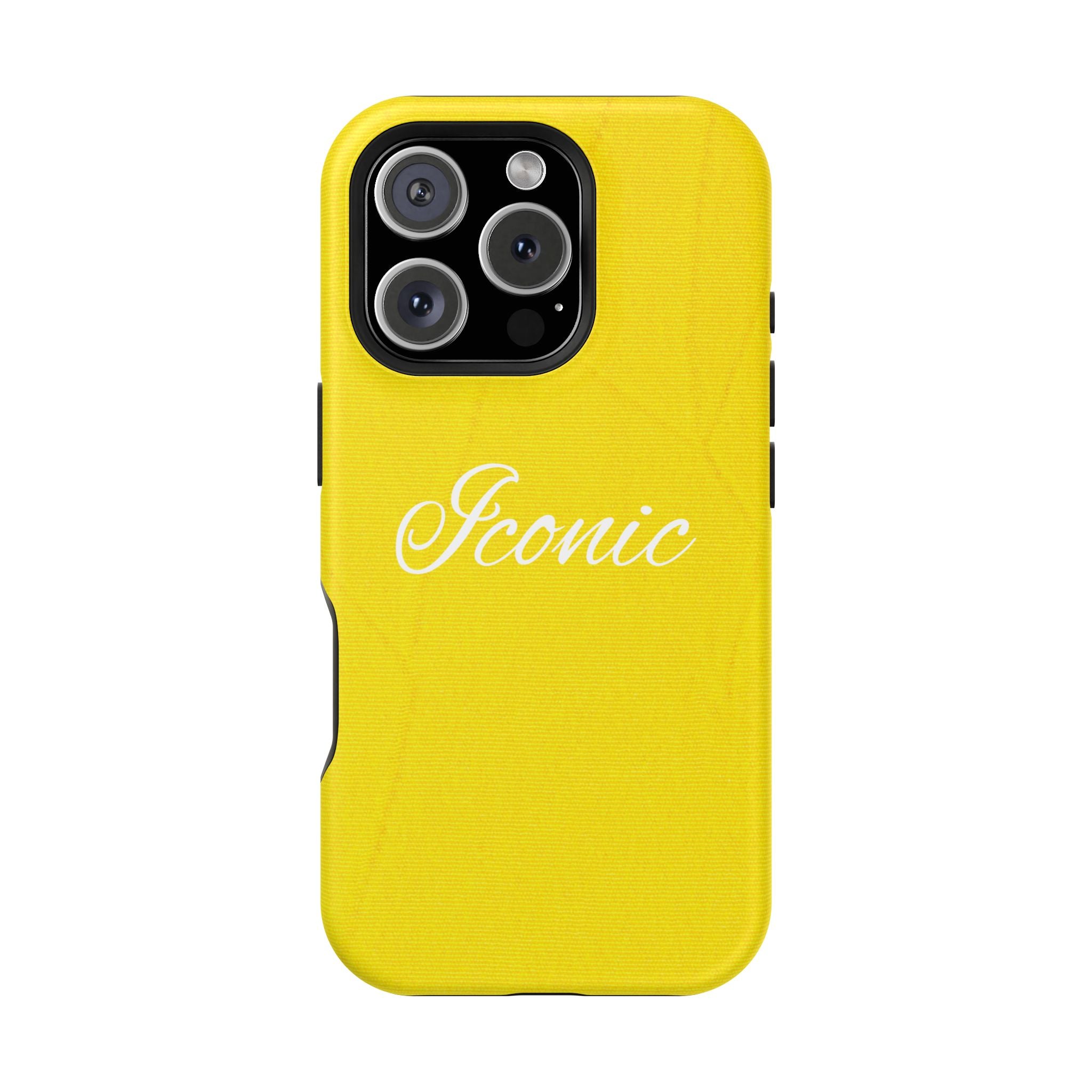 Glossy Iconic Yellow Magnetic Phone Case