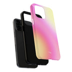 Pink & Yellow Gradient Tough Phone Case