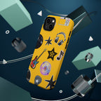 Yellow Music Icons MagSafe Phone Case