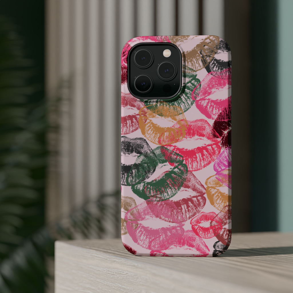 Kiss Print MagSafe Phone Case