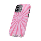 Pink Heartburst Tough Phone Case