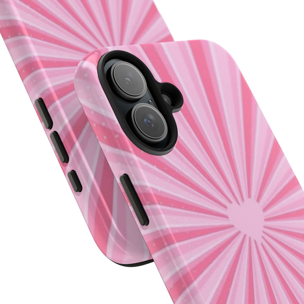 Pink Heartburst Tough Phone Case