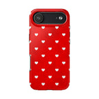 I’m Yours Red Heart Pattern Tough Phone Case