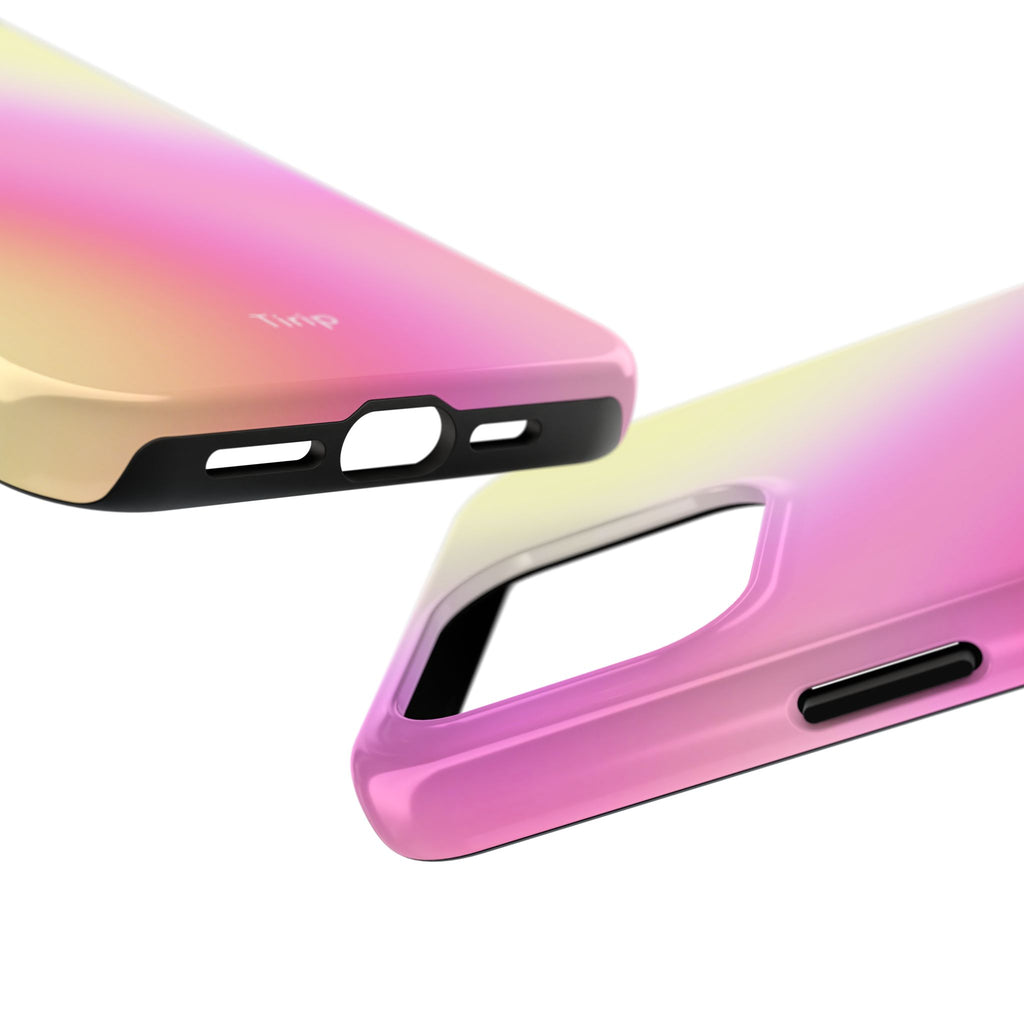 Pink & Yellow Gradient Tough Phone Case