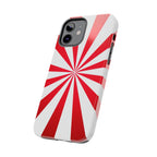 Red Burst Tough Phone Case