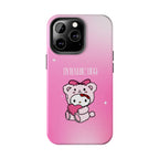 Dynamic Duo Part 1 Pink Bear Tough Phone Case