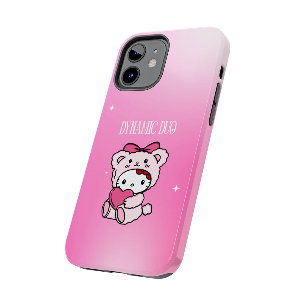 Dynamic Duo Part 1 Pink Bear Tough Phone Case