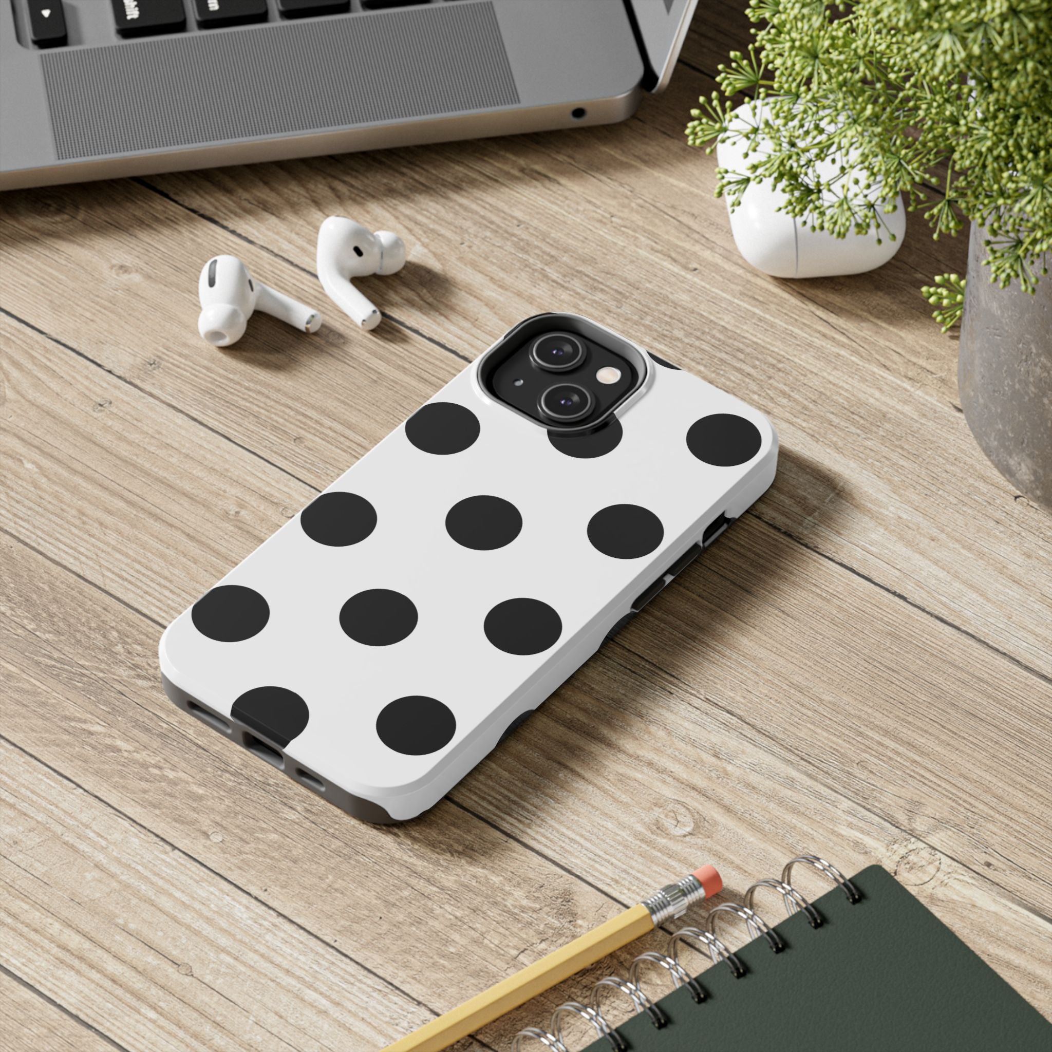 Polka Dot Tough Phone Case