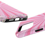 Pink Heartburst Tough Phone Case