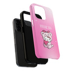 Dynamic Duo Part 1 Pink Bear Tough Phone Case