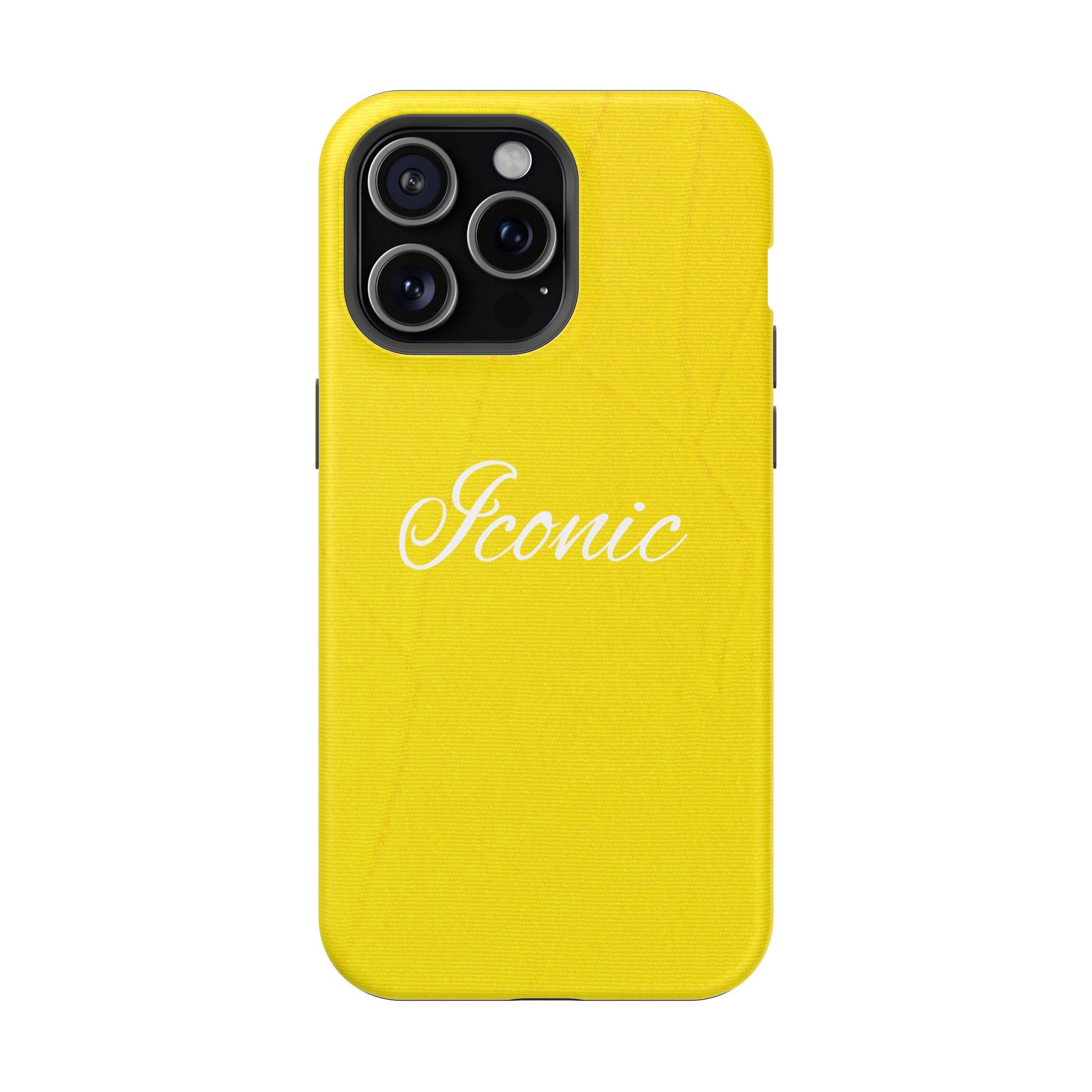 Glossy Iconic Yellow Magnetic Phone Case