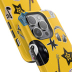 Yellow Music Icons MagSafe Phone Case