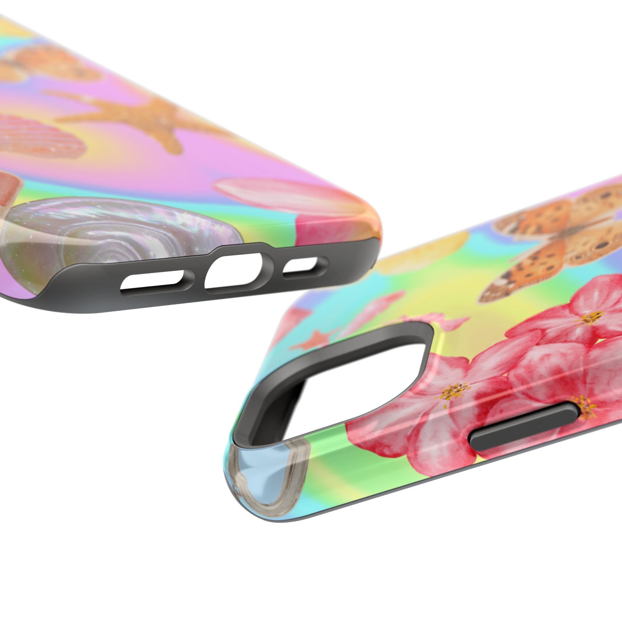 Tropical Seashell Magnetic Impact Resistant Phone Case