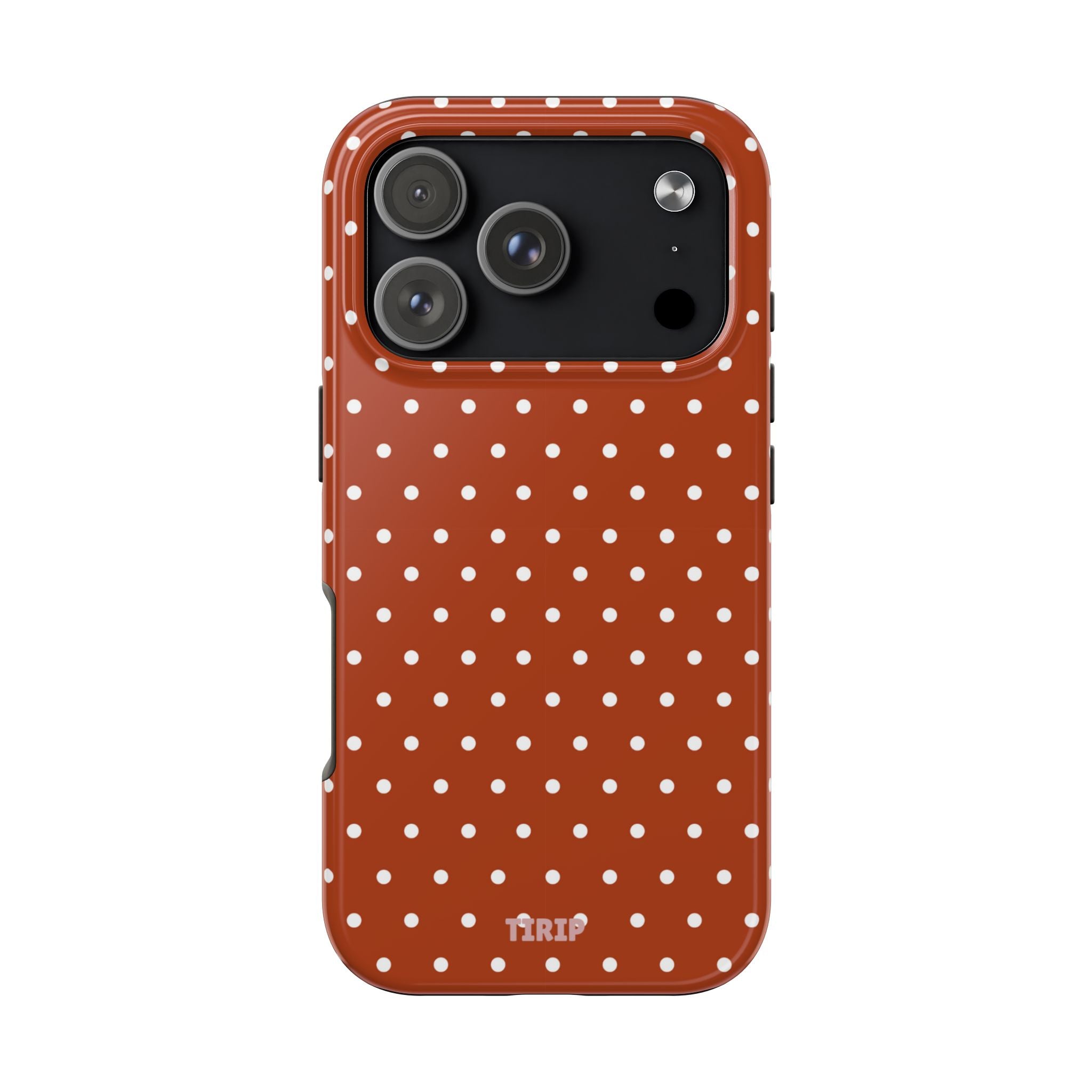 Brown Polka Dot Tough Phone Case
