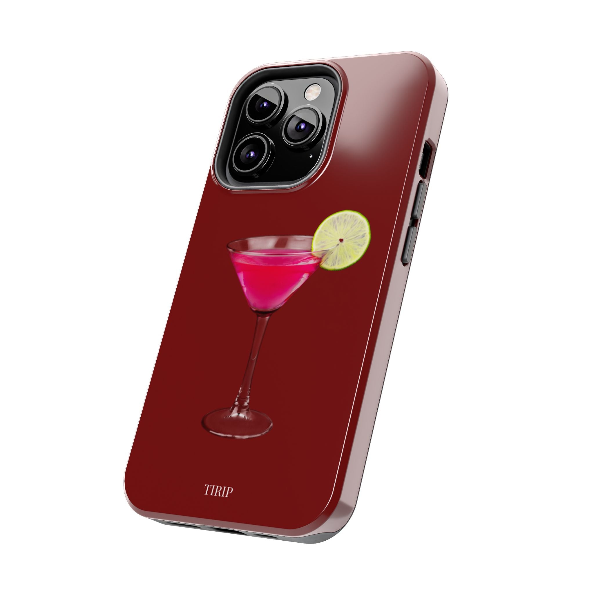 Pink Cocktail Tough Phone Case