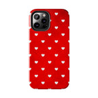 I’m Yours Red Heart Pattern Tough Phone Case