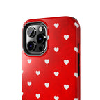 I’m Yours Red Heart Pattern Tough Phone Case