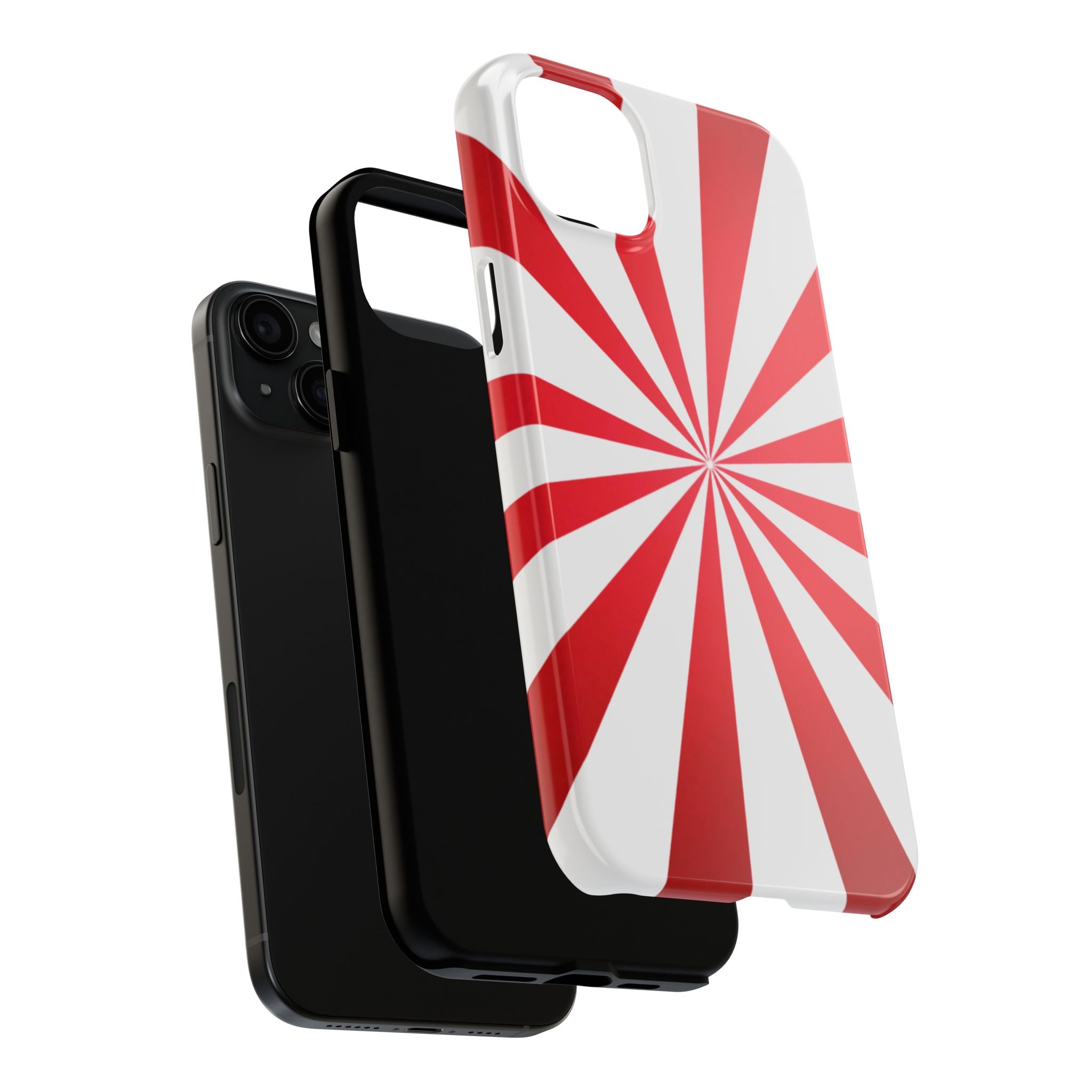 Red Burst Tough Phone Case