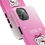 Dynamic Duo Part 1 Pink Bear Tough Phone Case