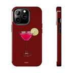 Pink Cocktail Tough Phone Case