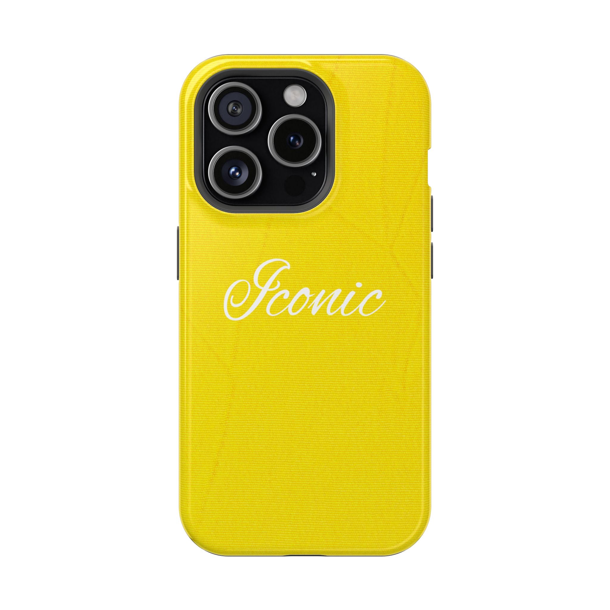 Glossy Iconic Yellow Magnetic Phone Case