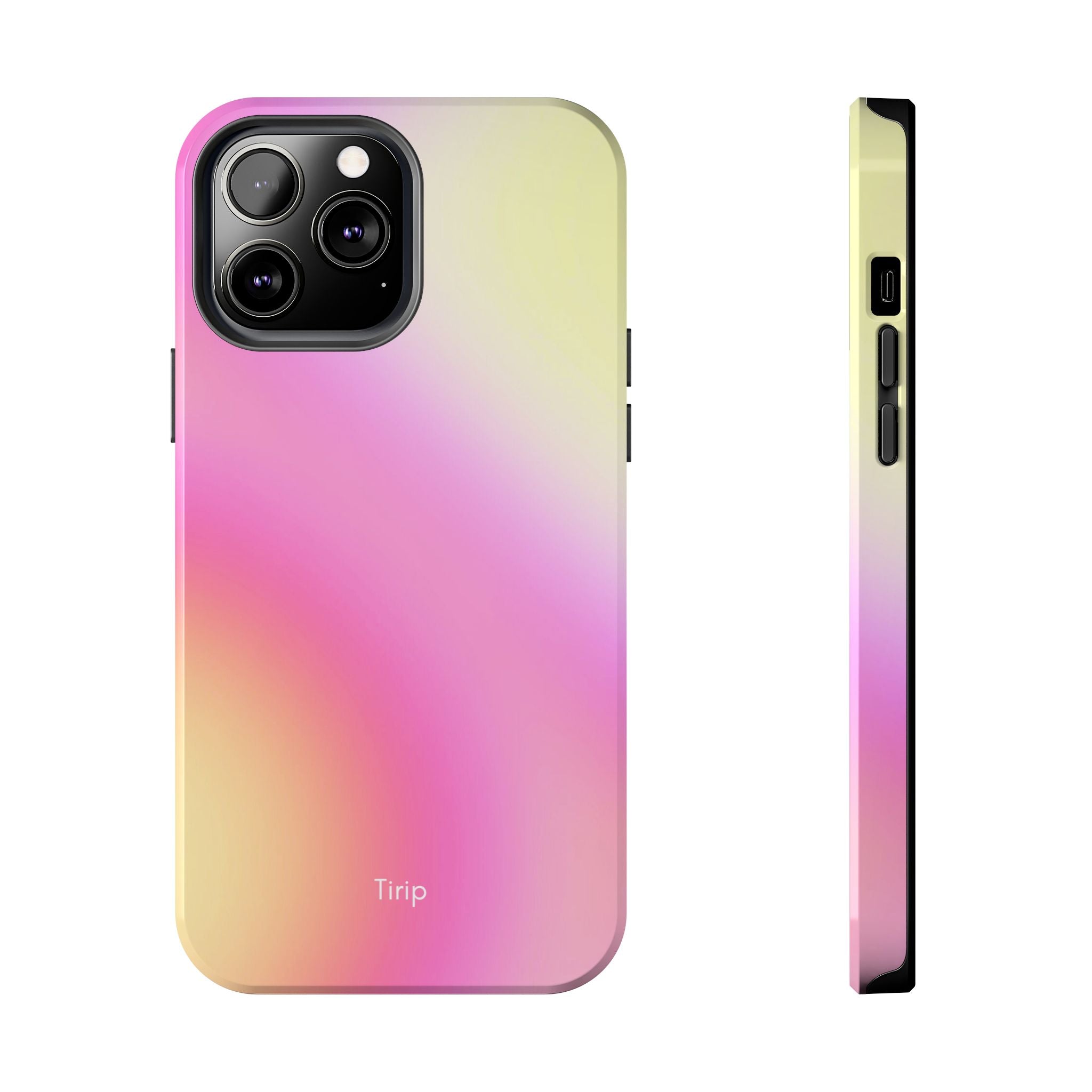 Pink & Yellow Gradient Tough Phone Case