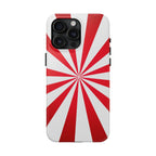 Red Burst Tough Phone Case