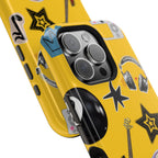 Yellow Music Icons MagSafe Phone Case