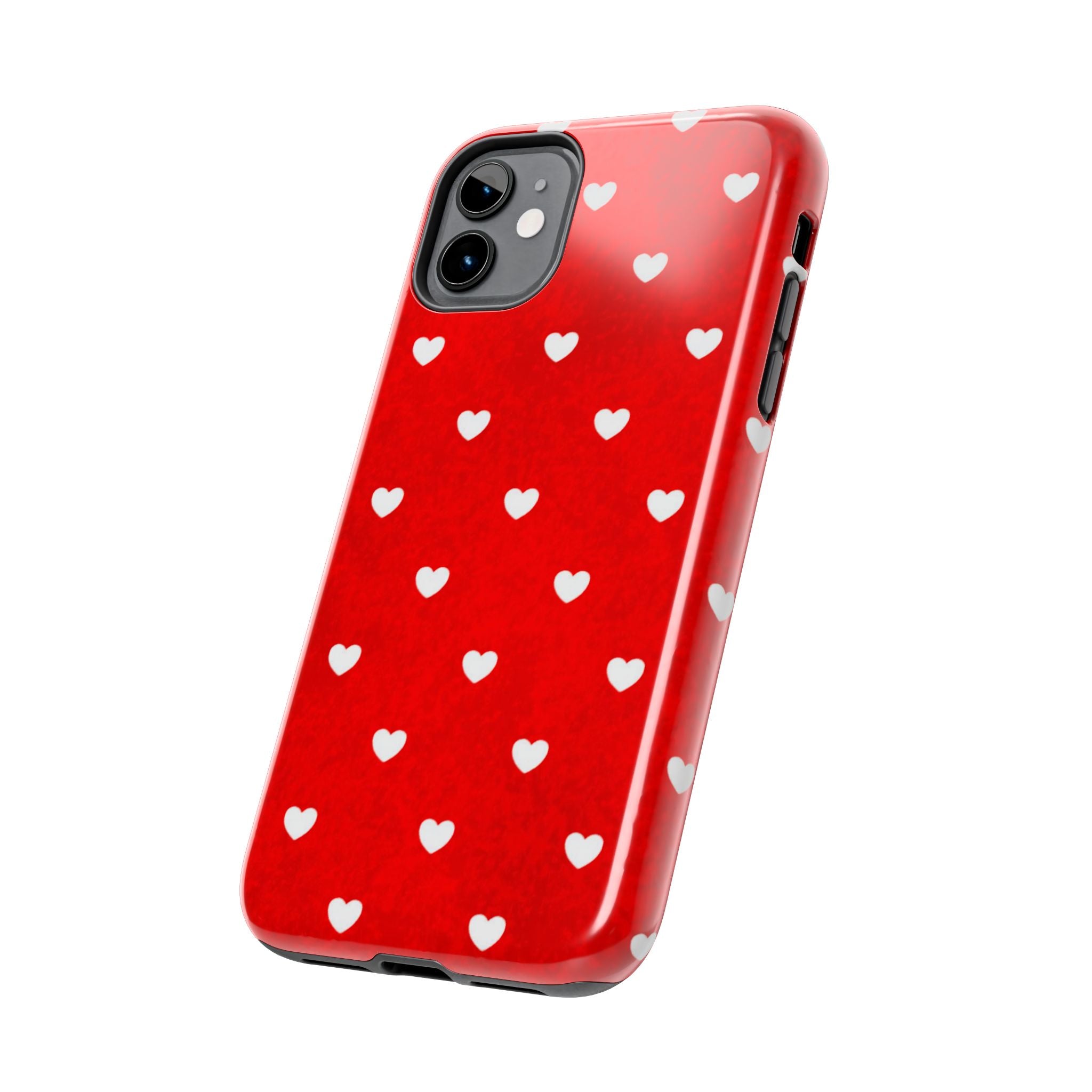 I’m Yours Red Heart Pattern Tough Phone Case