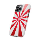Red Burst Tough Phone Case